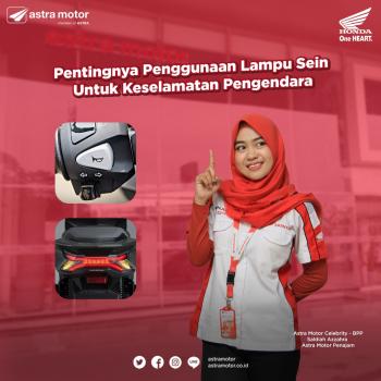 Info Astra Motor Natar; Pentingnya Penggunaan Lampu Sein Untuk Keselamatan Pengendara